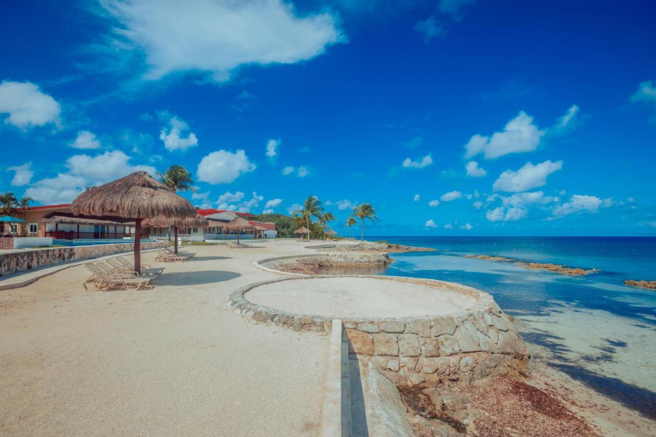 The Queen Of Cozumel Beach House -Luxury Beachfront Villa- Million Dollars View エクステリア 写真
