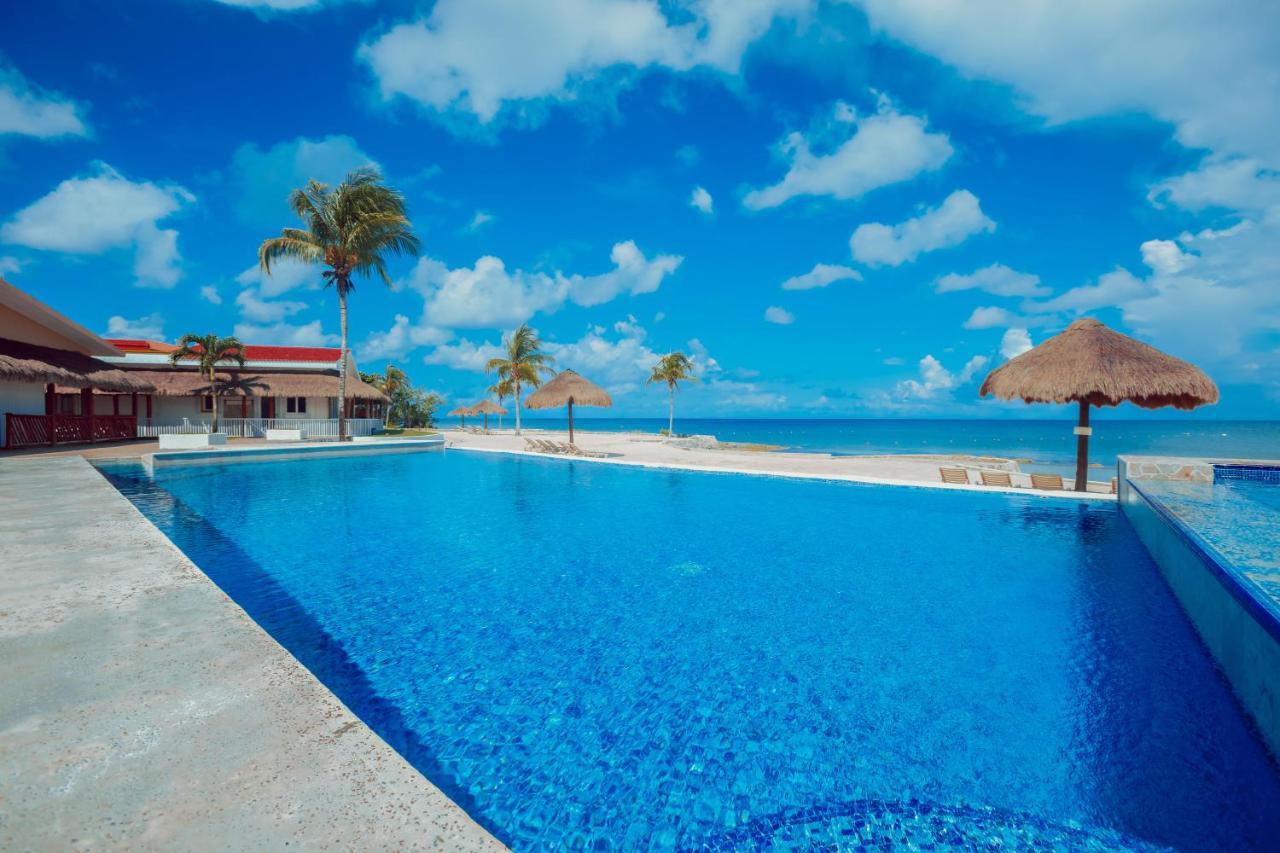 The Queen Of Cozumel Beach House -Luxury Beachfront Villa- Million Dollars View エクステリア 写真