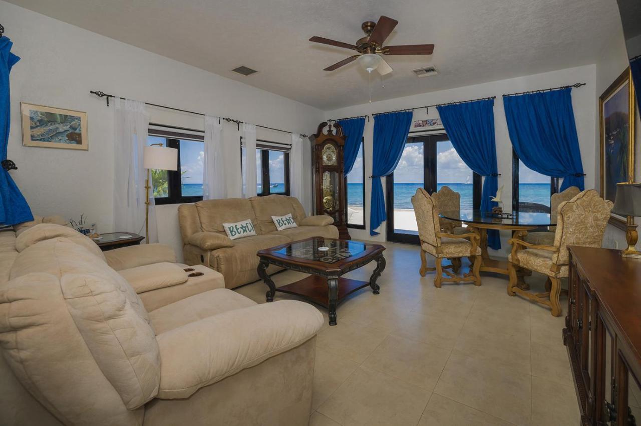The Queen Of Cozumel Beach House -Luxury Beachfront Villa- Million Dollars View エクステリア 写真