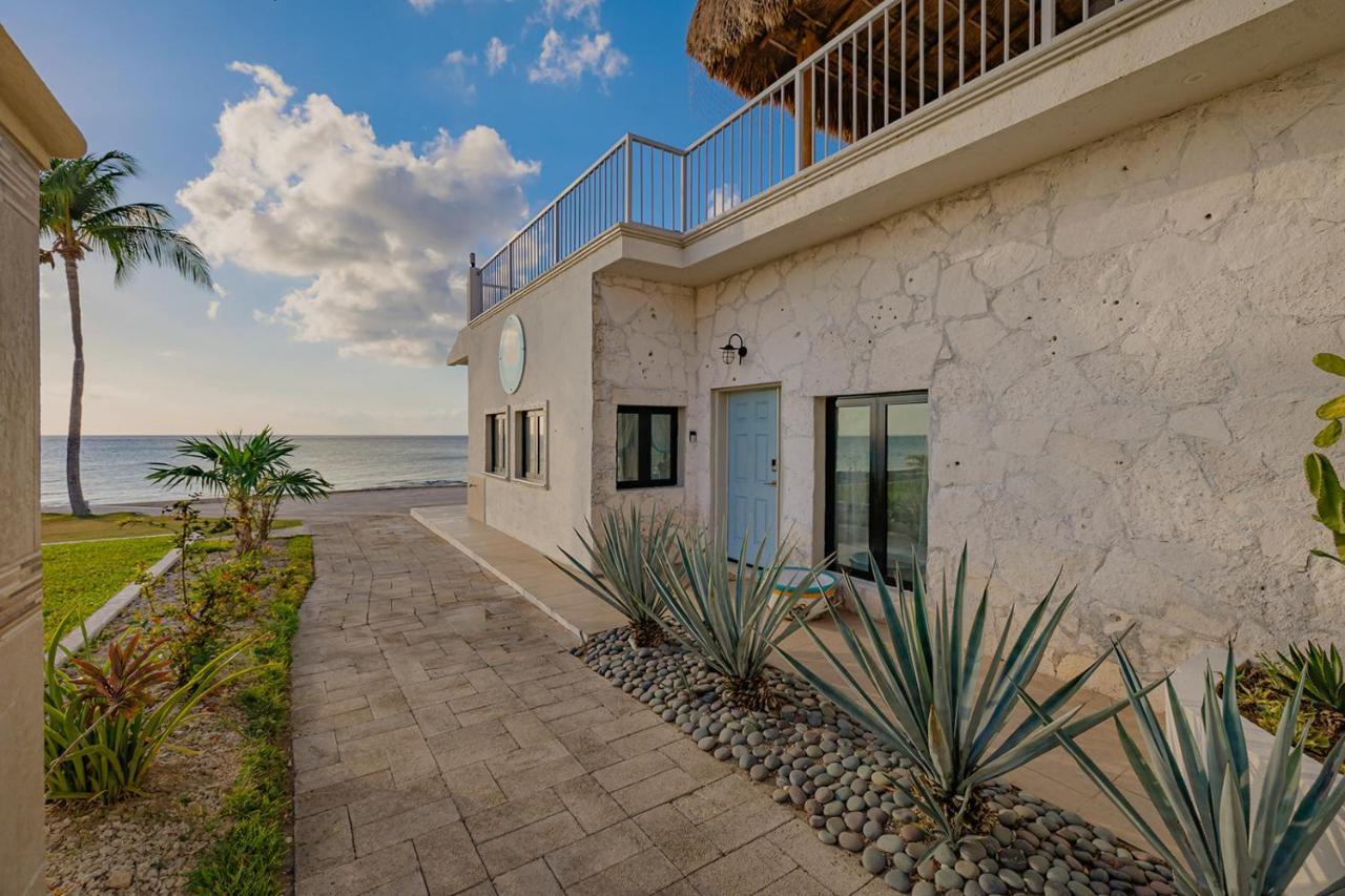 The Queen Of Cozumel Beach House -Luxury Beachfront Villa- Million Dollars View エクステリア 写真